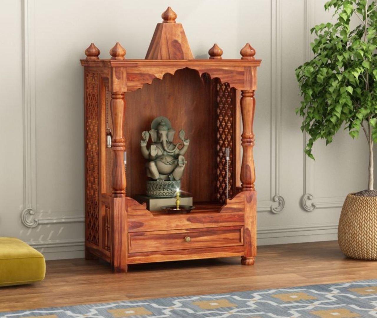 FP-HTH-585 (1) Jyotistambh Home Temple