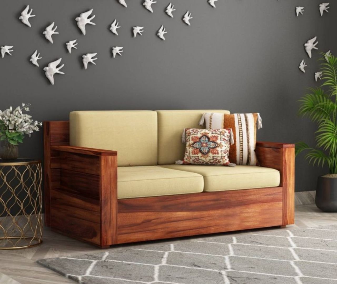 Vintage Maharaja Sofa-2