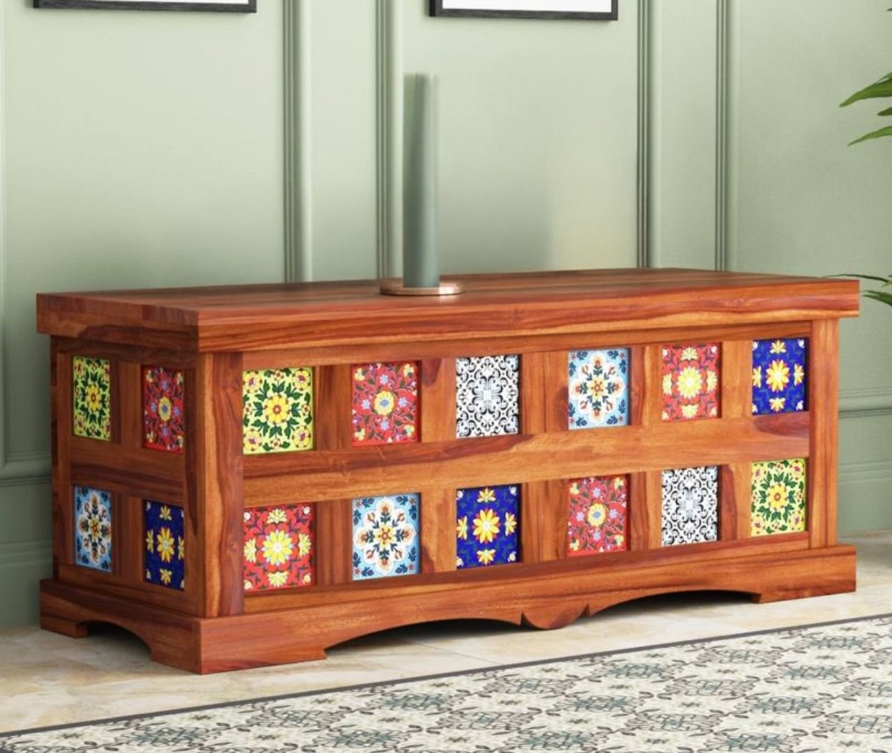 Heritage Luxe Storage Trunk