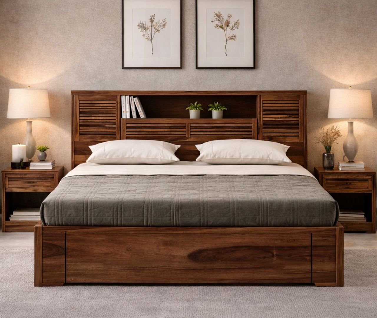 WillowWood King Bed Without Storage