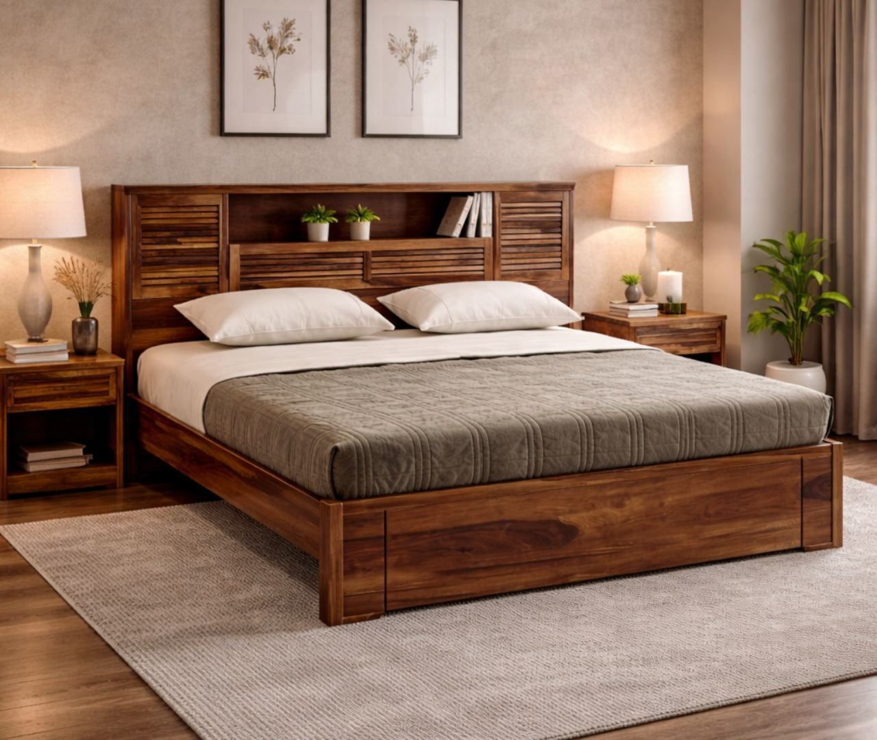WillowWood Queen Bed Without Storage